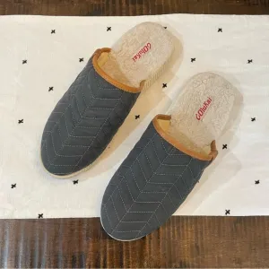 Olukai Mens Quilted Shearling Mua Slippers 10