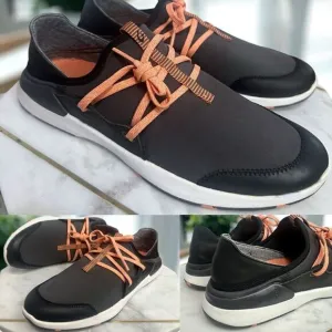 Olukai Miki Li Casual Sneakers Water Shoes Pavement Black 20366-PV40 Women's 11