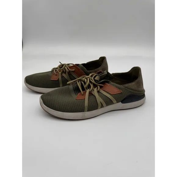 Olukai MIO LI Sneakers Hunter Lava RockLightweight Athletic Casual Shoes US 11.5
