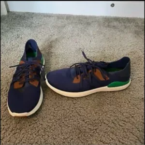 Olukai Mio LiMen's Everyday Athletic Shoes navy bamboo men’s size 12