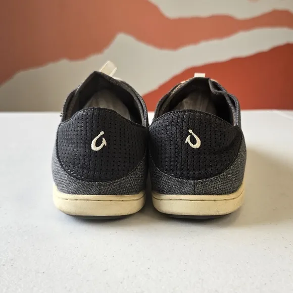 Olukai Nohea Moku Men’s No Tie Boat Shoes 9.5