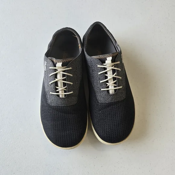 Olukai Nohea Moku Men’s No Tie Boat Shoes 9.5
