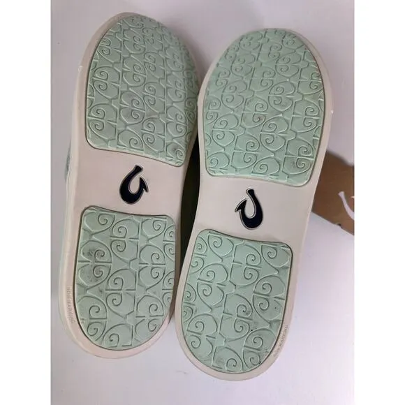 Olukai Pehuea Slip On Mesh Sneakers 20271-3GER Drop in Heel Shoes Womens Size 10
