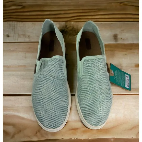 Olukai Pehuea Slip On Mesh Sneakers 20271-3GER Drop in Heel Shoes Womens Size 10