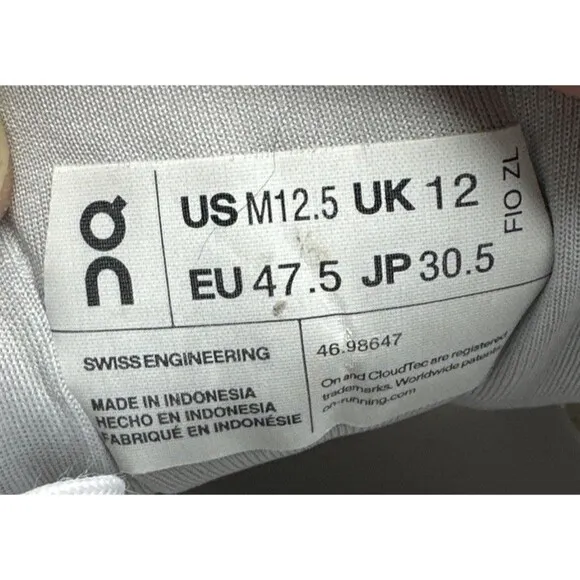 On Cloud Cloudrunner Glacier/Black Running Shoes