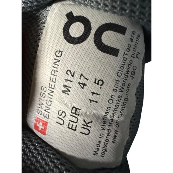 On Cloud Cloudventure Men's‎ Shoes Size 12