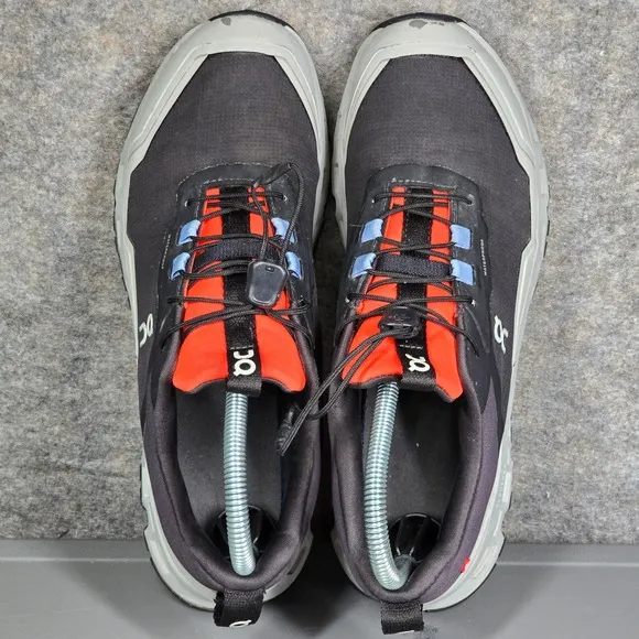 On Cloudhero Waterproof Trail Running Shoes Lightweight Black Orange Y6