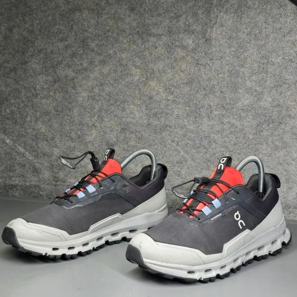 On Cloudhero Waterproof Trail Running Shoes Lightweight Black Orange Y6