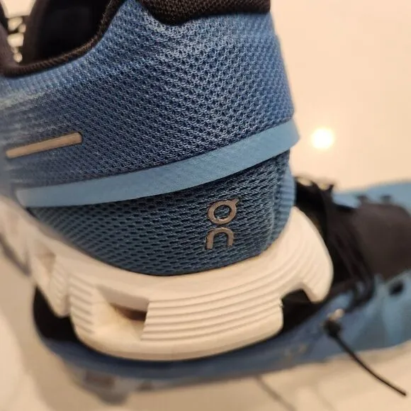 on mens running shoes. Size 11