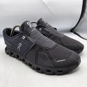 On Running Cloud 5 Mens 10.5 Black Athletic Shoes Walking Outdoors Lightweight