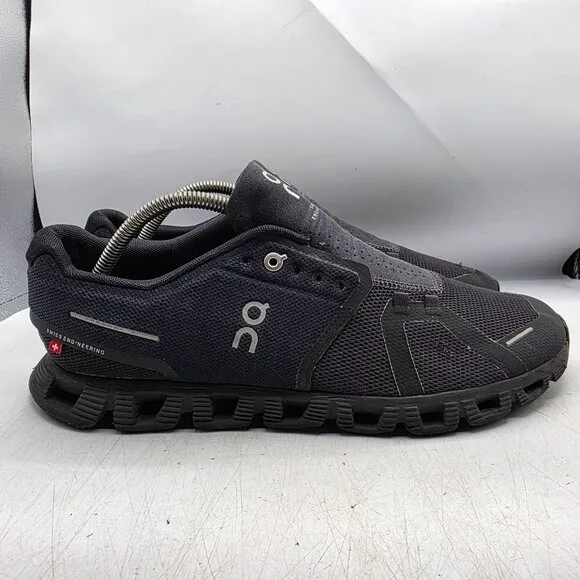 On Running Cloud 5 Mens 10.5 Black Athletic Shoes Walking Outdoors Lightweight