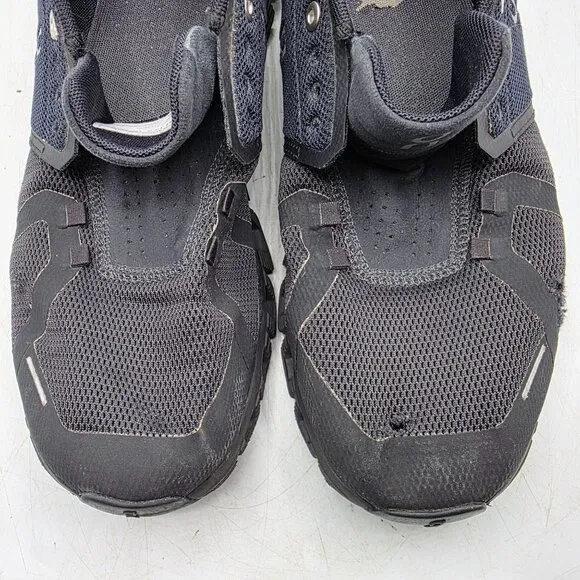 On Running Cloud 5 Mens 10.5 Black Athletic Shoes Walking Outdoors Lightweight