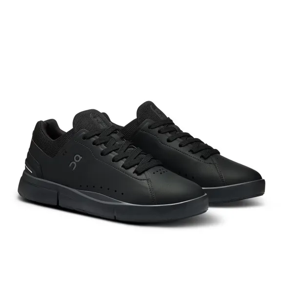 On Running Cloud Womens All Black THE ROGER Advantage Sneakers/Shoes | NEW/NIB🖤
