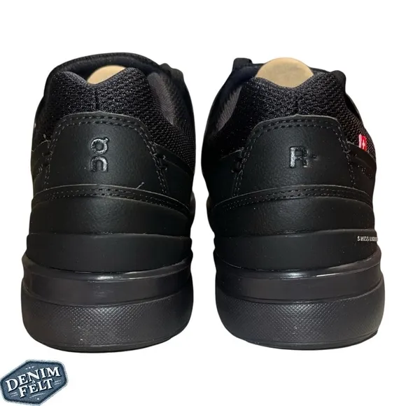 On Running Cloud Womens All Black THE ROGER Advantage Sneakers/Shoes | NEW/NIB🖤