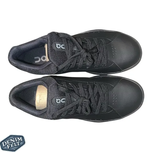 On Running Cloud Womens All Black THE ROGER Advantage Sneakers/Shoes | NEW/NIB🖤