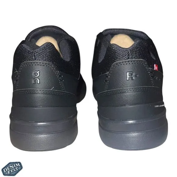 On Running Cloud Womens Black THE ROGERAdvantage Athletic Shoes/Sneakers | NEW