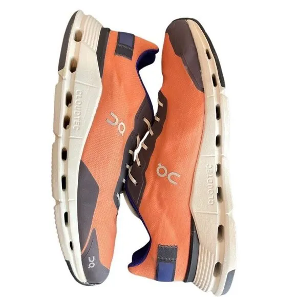 On Cloudnova Form Men's Terracotta Forest Performance Sneakers Size 10.5