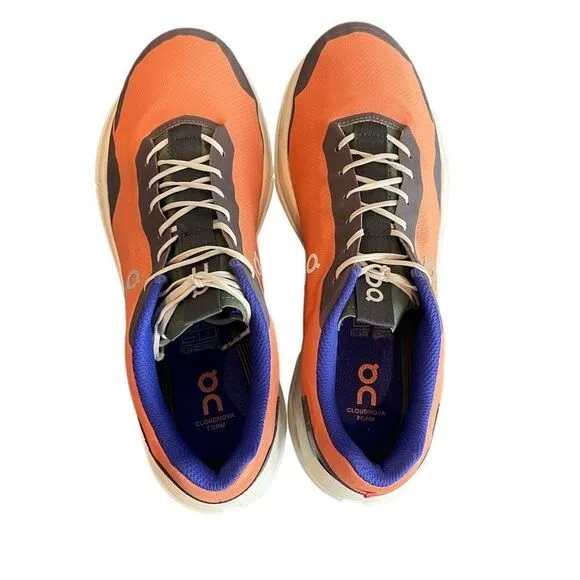 On Cloudnova Form Men's Terracotta Forest Performance Sneakers Size 10.5
