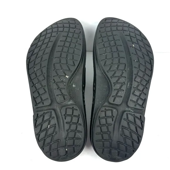 OOFOS Oolala Sandals Womens 8 Slides Comfort Recovery Shoes Slip On Mens 6