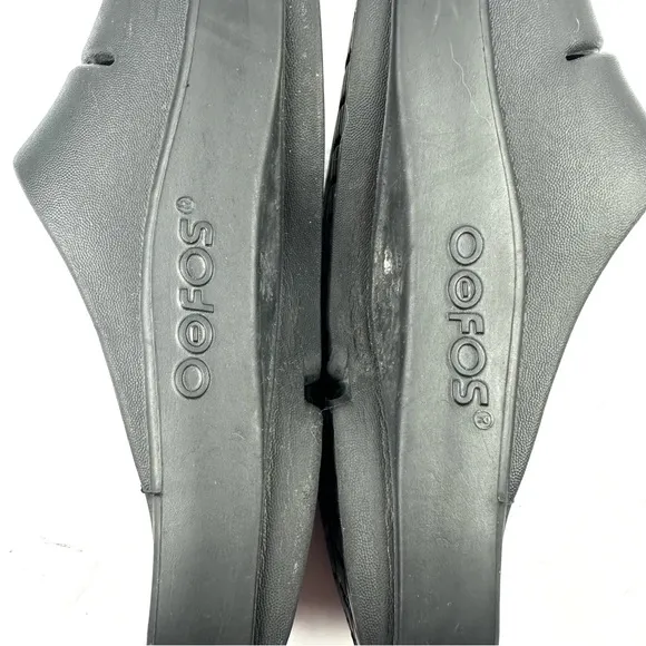 OOFOS Oolala Sandals Womens 8 Slides Comfort Recovery Shoes Slip On Mens 6