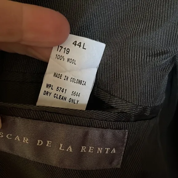 Oscar De La Renta wool sport coat