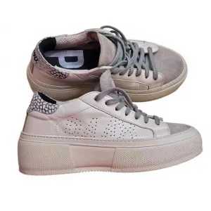 P448 Shoes Women Size 37 / 7 US Thea Platform Lace Up Leather Casual  Sneakers