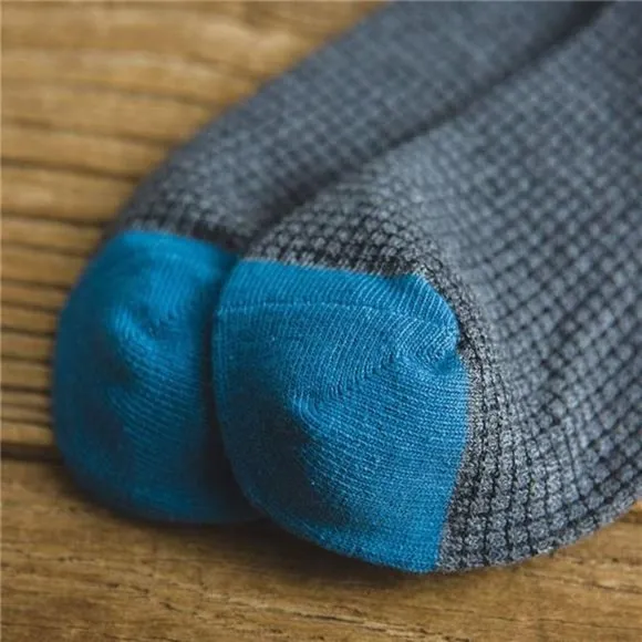 Pack of 5 Men's Cotton Knitted Socks Dress and Casual Crew Socks, Multicolor