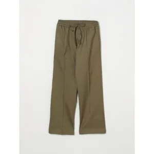 Paolo Pecora Cropped Drawstring Pants Kids Green