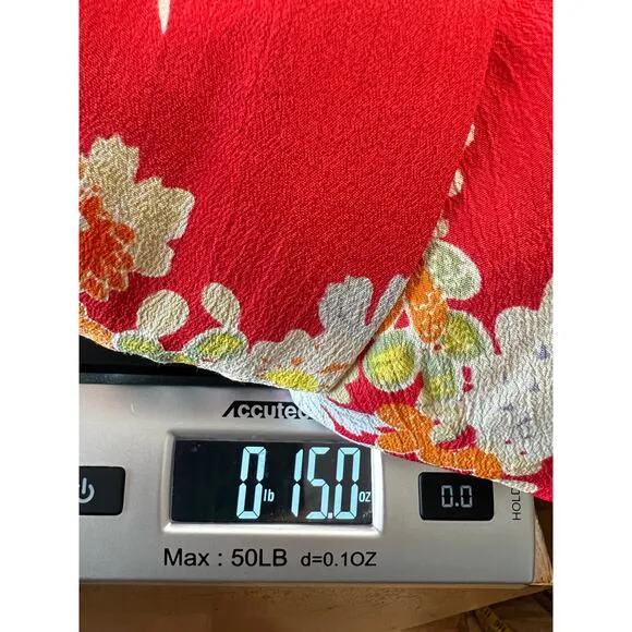 Parisien Modern Floral Kimono Kavango Size S Made in India of 100% Viscose