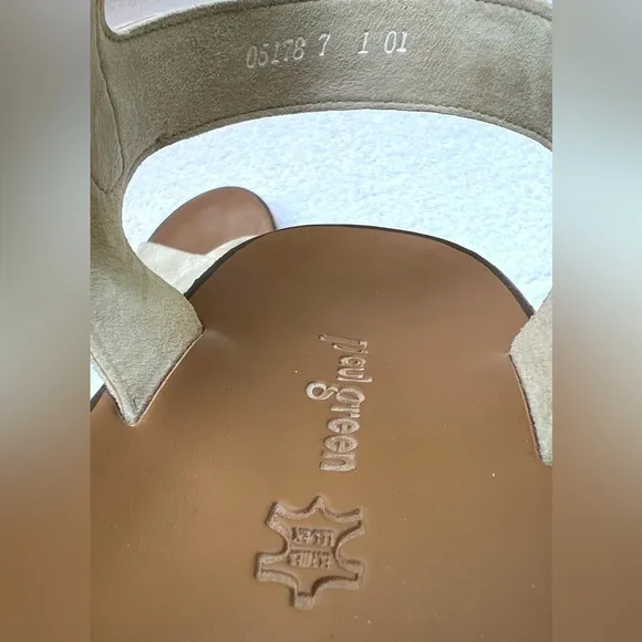 PAUL GREEN Christine Sandal In AnticMineral - 7