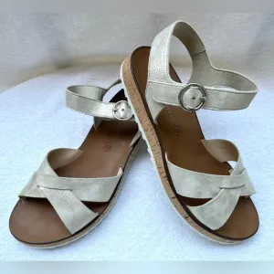 PAUL GREEN Christine Sandal In AnticMineral - 7