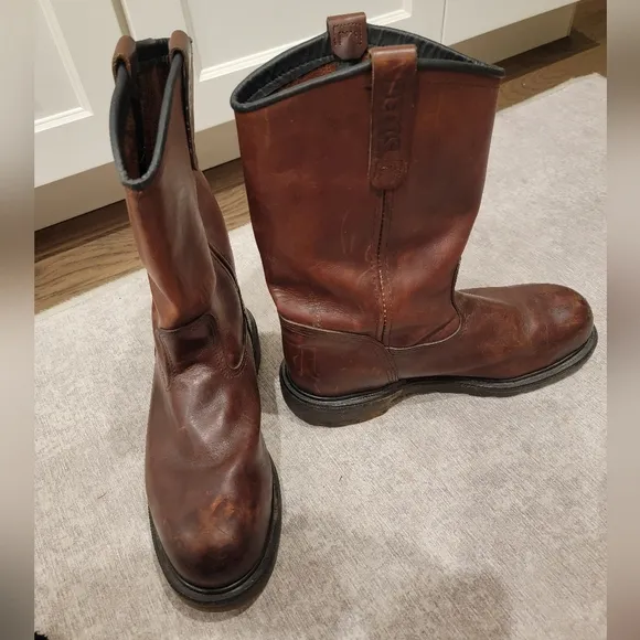 PECOS RED WING SUPERSOLE 2.0 MEN'S 11-INCH SAFETY TOE PULL-ON BOOT