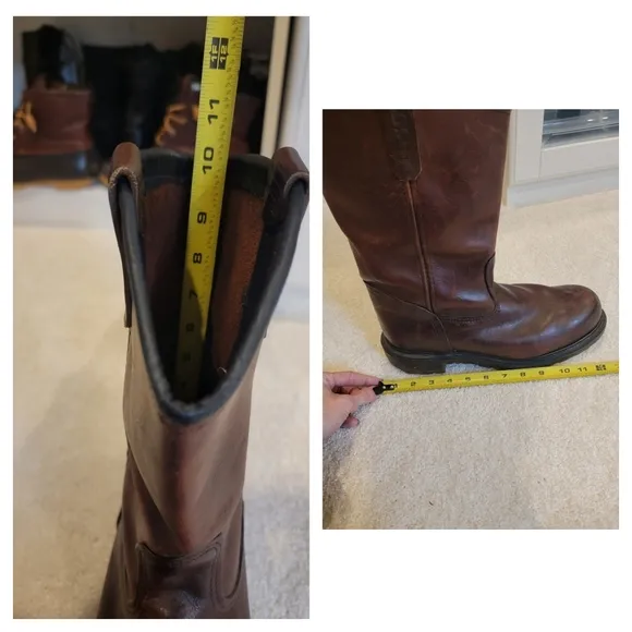 PECOS RED WING SUPERSOLE 2.0 MEN'S 11-INCH SAFETY TOE PULL-ON BOOT