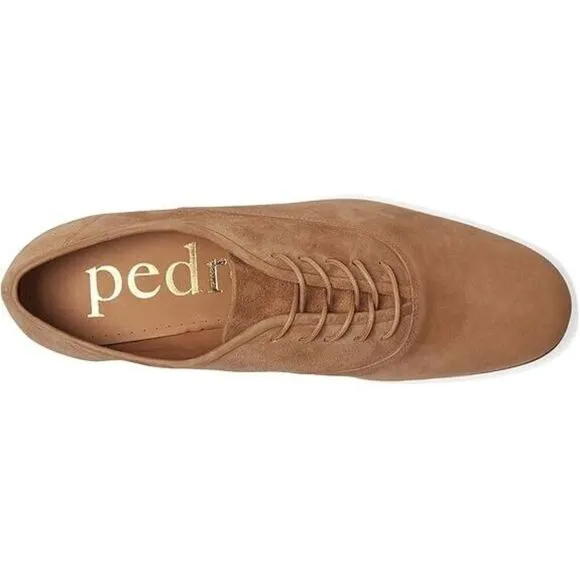 Pedro Garcia Gerti Oxford Women's EU 40 Biscuit Leather Almond Toe Shoes ZPO920