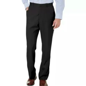 Perry Ellis Men's Black Modern Fit Stretch Suit Dress Pants 36Wx32L