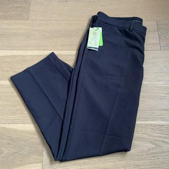 Perry Ellis Men’s Modern Fit Flex Stretch Black Suit Dress Pants - NWT