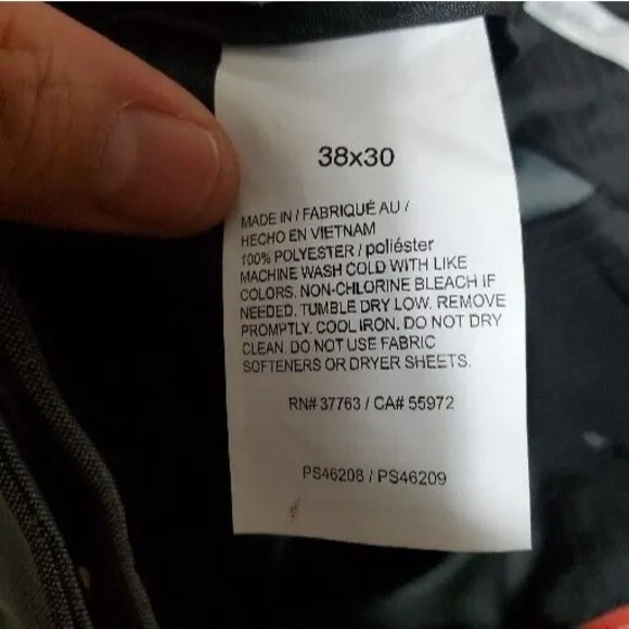 PERRY ELLIS Portfolio Alloy Gray Subtle Plaid Modern Fit Dress Pants NEW 38x30