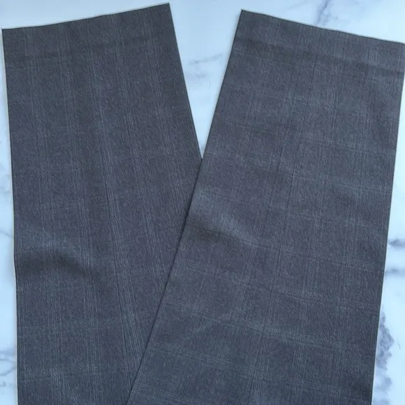 Perry Ellis Portfolio Modern Slim Fit Charcoal Heather Dress Pants Size 34