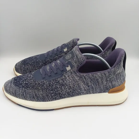 Peter Millar Hyperlight Apollo Knit Sneakers Lightweight Comfort Shoes Blue 14