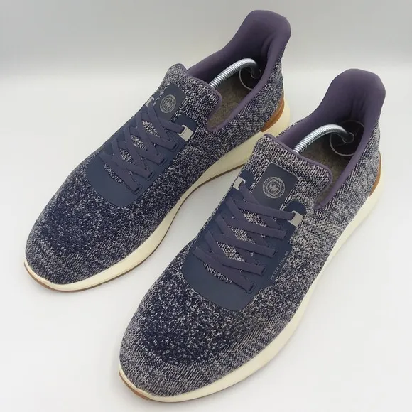 Peter Millar Hyperlight Apollo Knit Sneakers Lightweight Comfort Shoes Blue 14