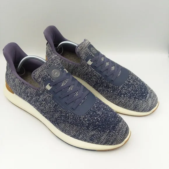 Peter Millar Hyperlight Apollo Knit Sneakers Lightweight Comfort Shoes Blue 14