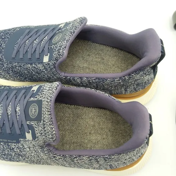 Peter Millar Hyperlight Apollo Knit Sneakers Lightweight Comfort Shoes Blue 14