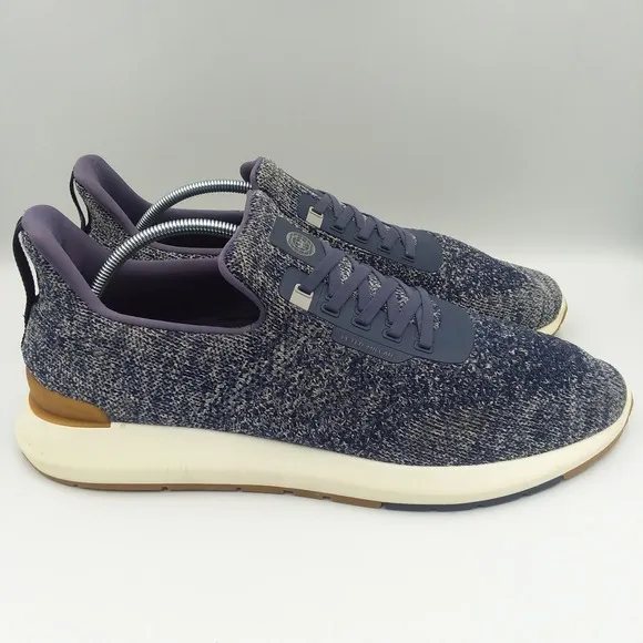 Peter Millar Hyperlight Apollo Knit Sneakers Lightweight Comfort Shoes Blue 14