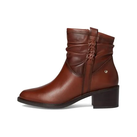 PIKOLINOS Womens Bacarot Ankle Boots EU 40 US 9-9.5 Brown Leather W2D-8891C1 NIB