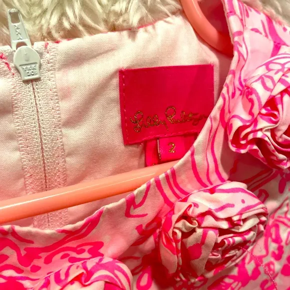Pink Lilly Pulitzer classic shift dress