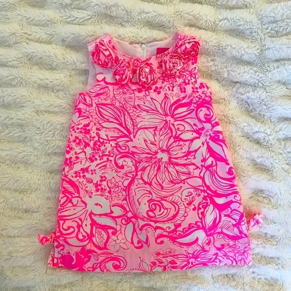Pink Lilly Pulitzer classic shift dress