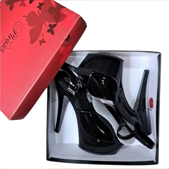 Pleaser  Kiss-209 Heels Size 10 NWT