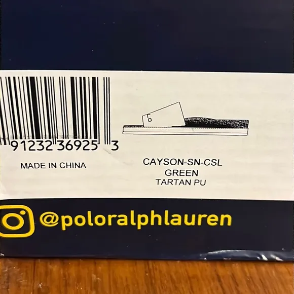Polo Ralph Lauren Cayson Tartan Tiger slides sandals shoes new Mens sizes