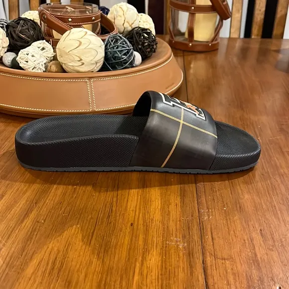 Polo Ralph Lauren Cayson Tartan Tiger slides sandals shoes new Mens sizes