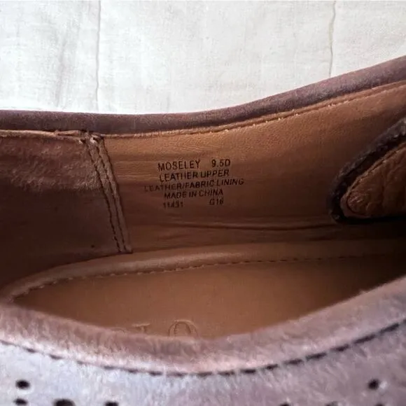 Polo Ralph Lauren Moseley Wingtip Oxford Perforated Mens Dress Shoes - 9.5D